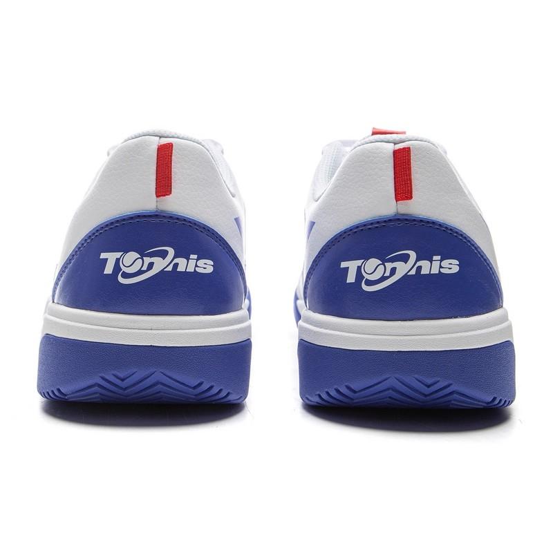 Li Ning Tennis Shoes Unisex Low Top White/Blue ATTV003_20250908142929