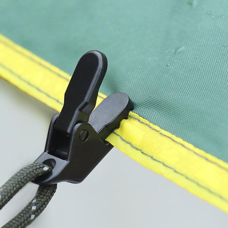 10pcs Durable Tarp Clips for Secure Tent and Awning Setup - Ideal for Outdoor Camping and Accessories