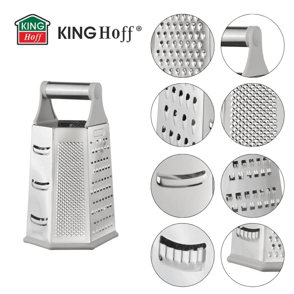 KINGHOFF KH-1991 SIX-SIDED KITCHEN GRATER