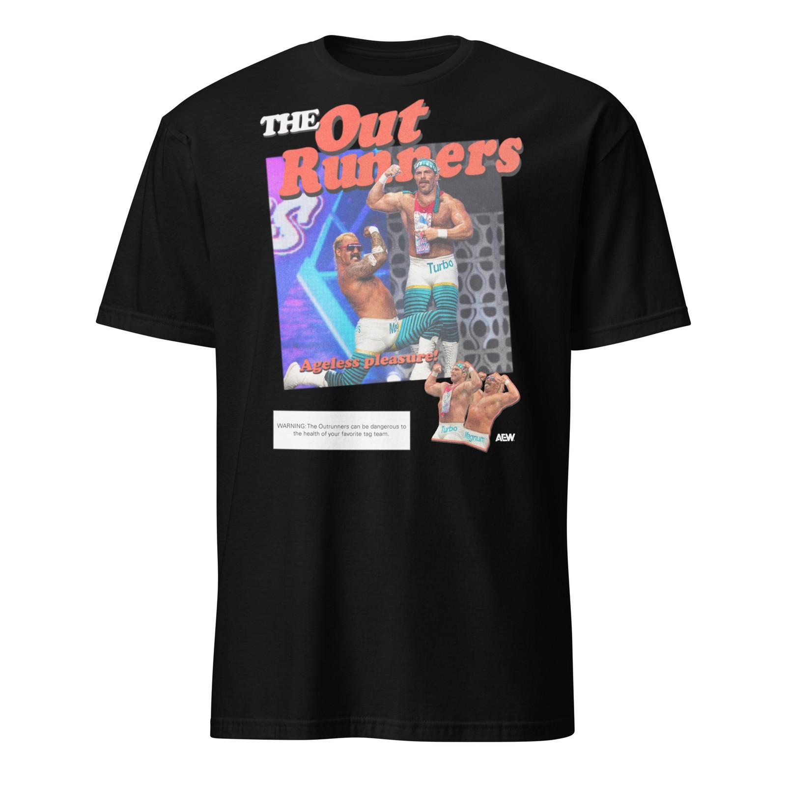 The Outrunners - Ageless Pleasure Official AEW T-Shirt S разноцветный