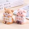 Cartoon Cute Don't Be Angry Creative Small Animal Office Decompression Car Interior Decoration Desktop Decoration Ornaments