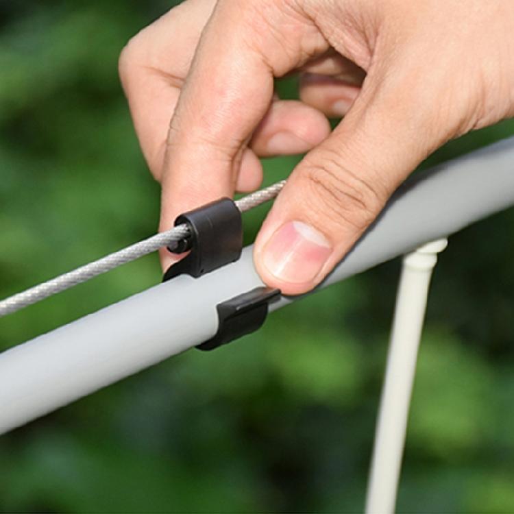 5Pcs Garden Hose Holders Clips Secure Locking Mechanism Irrigation Tubing Hook For Vertical Horizontal Pipe Arrangement