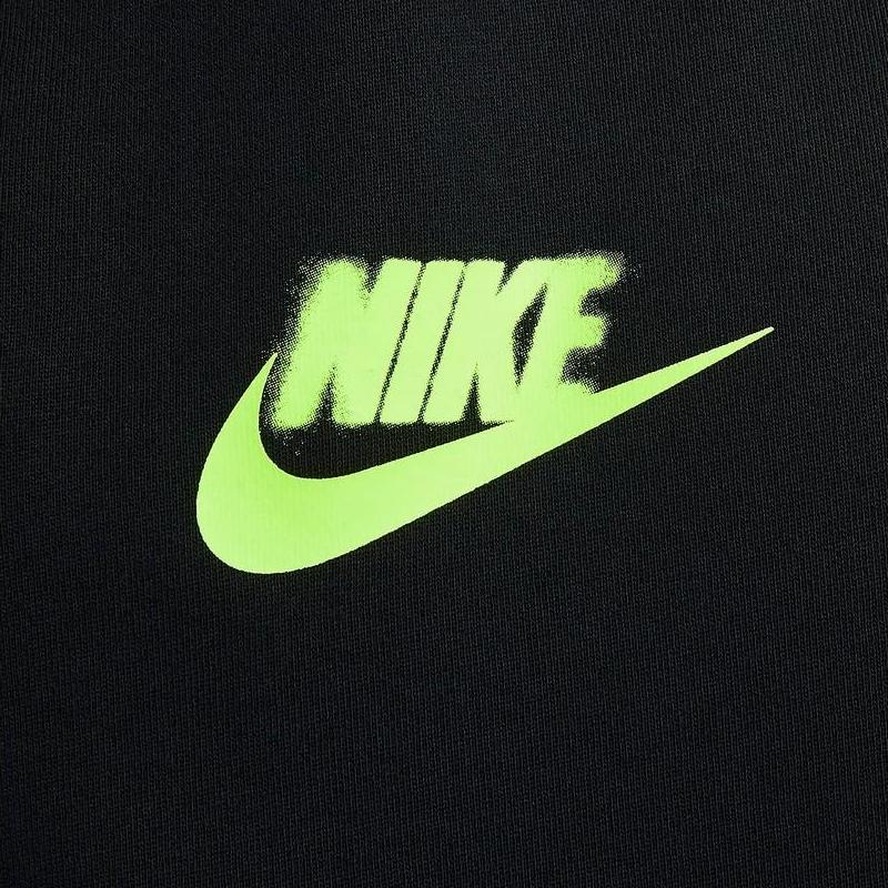 Nike Sportswear Logo Pullover Hoodie Men Hoodies Black HJ1465-010