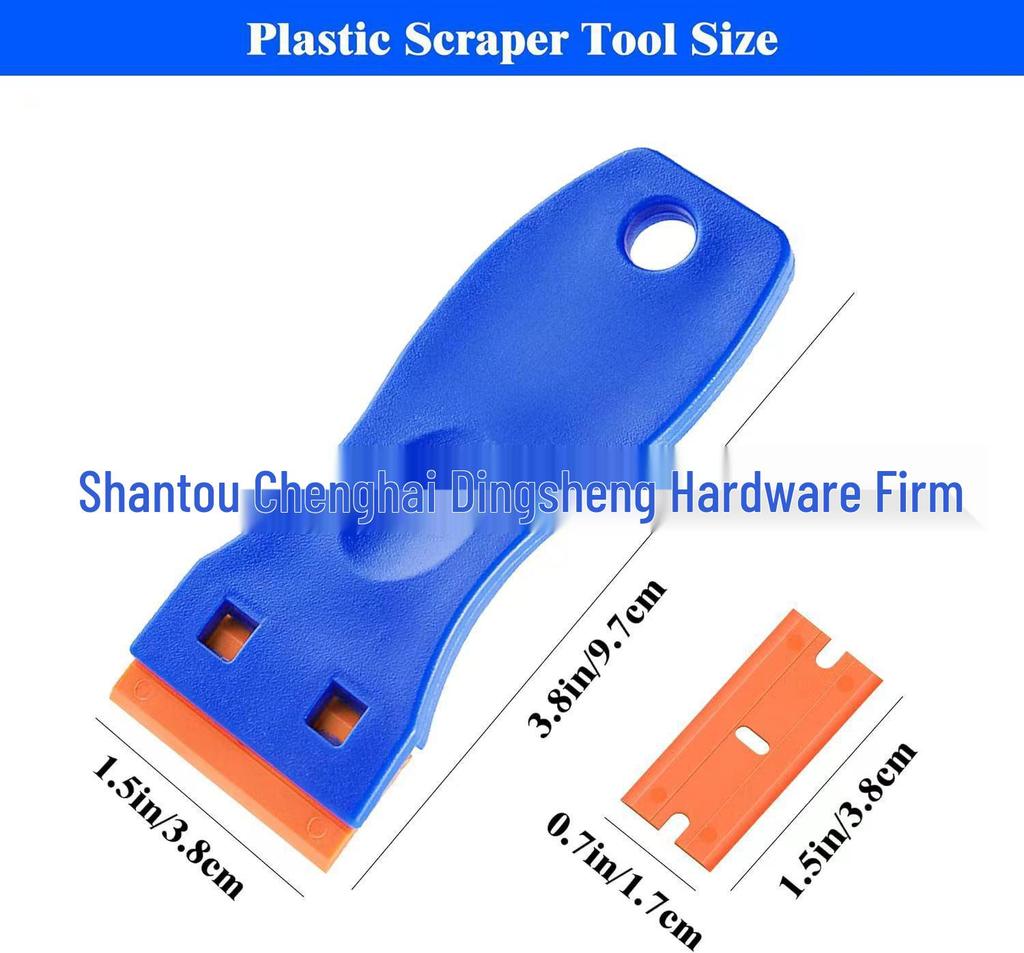 Multifunctional Plastic Scraper for Household Cleaning and Car Film Removal