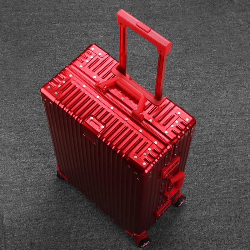 Slightly Flawed Aluminum-Magnesium Carry-on Trolley with Universal Wheels