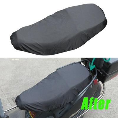 Motorcycle Rain Seat Cover Universal Flexible Waterproof 210D Dust Accessories Sown Saddle UV C G7B7