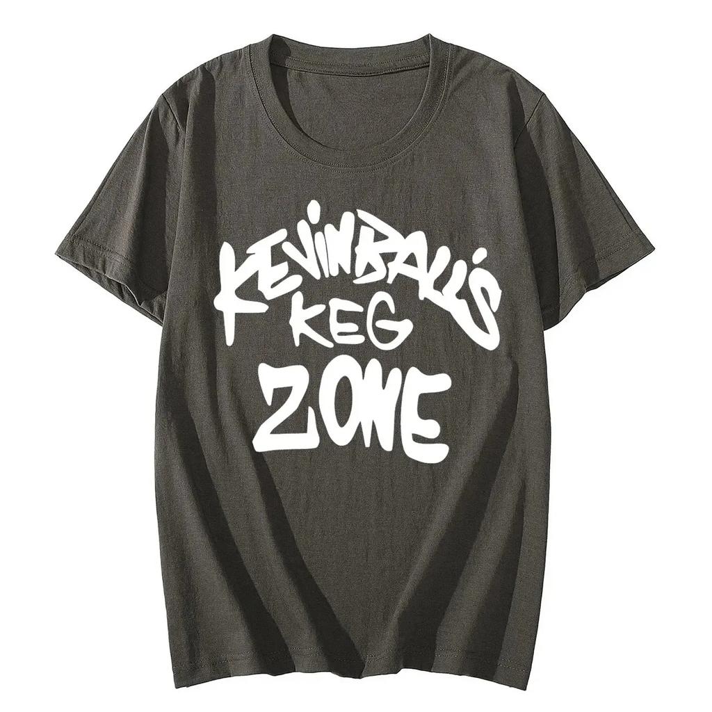 Serie TV Shameless Kevin Ball's Keg Zone T-Shirt Grafica Moda High-Street T-Shirt Trendy Unisex Oversize