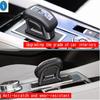 3 Pcs Gear Shift Head Knob Cover Trim Fit For Mitsubishi Xforce / Outlander / Xforce 2024 - 2026 Carbon Fiber Look Accessories