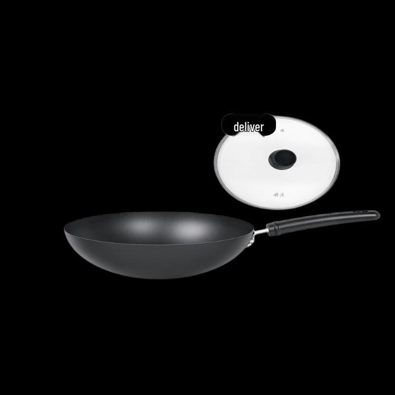Robam CJ2C Fine Iron Non-Slip Round Bottom Wok