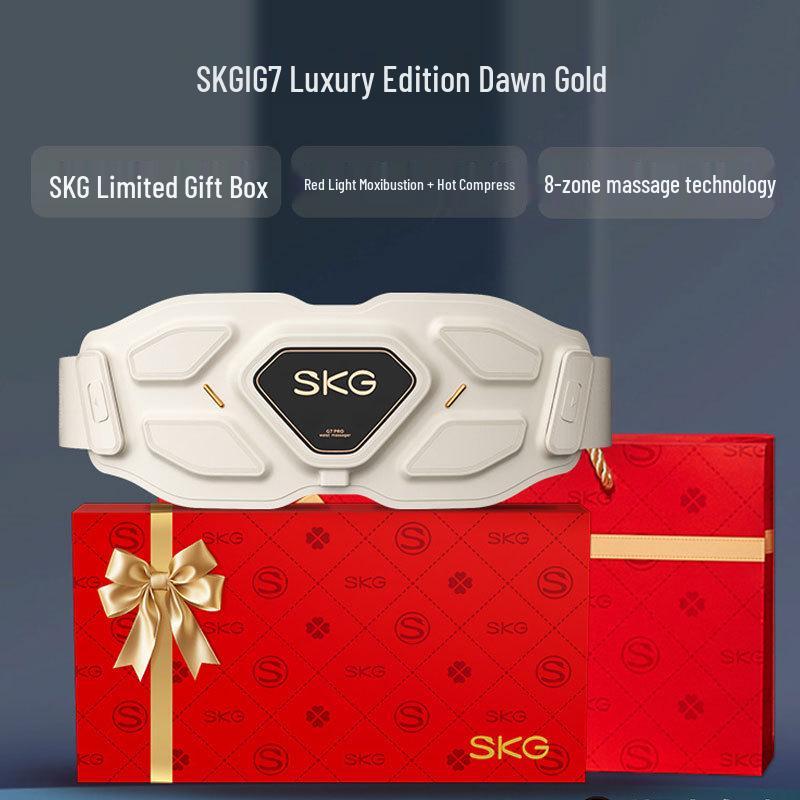 SKG G7 Deluxe Waist Massage Belt with Vibration and Heating