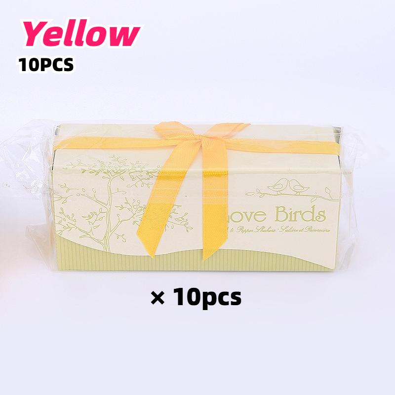 10 Pack with 2 Birds Each Wedding Party Return Gifts for Guests Ceramic Couple Bird Decorative Small Jars Table Decorations Gift