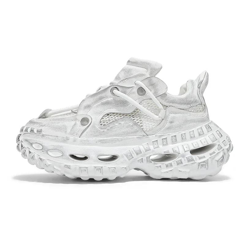 2025 Hot Sale Retro Men's Casual Shoes Shockproof Comfortable Outdoor Running Fitness Training Exercise Sneakers Size 39-44