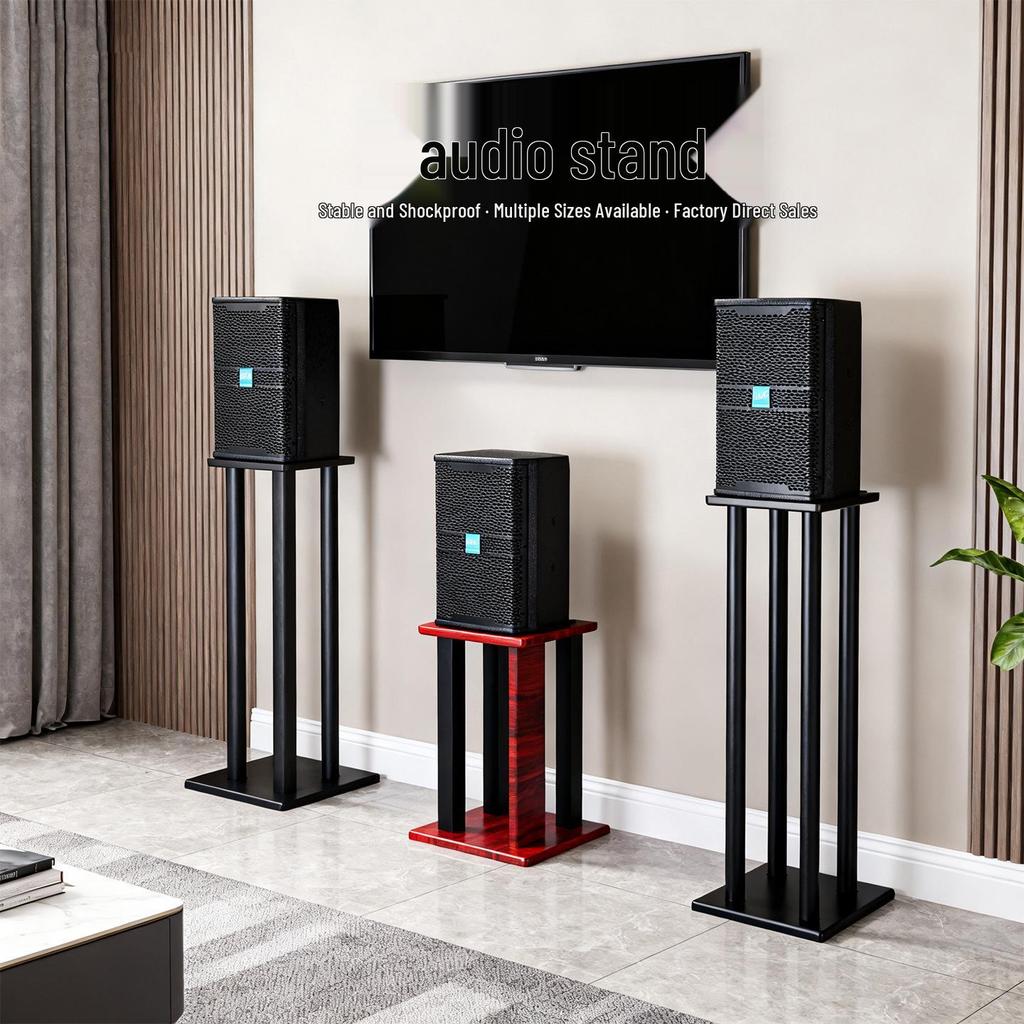 Professioneller Metall-Lautsprecher-Bodenständer für Surround-Sound-Systeme