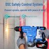 Dongcheng 20V Cordless Brushless Rotary Hammer Kit CN Plug (adapter Included)