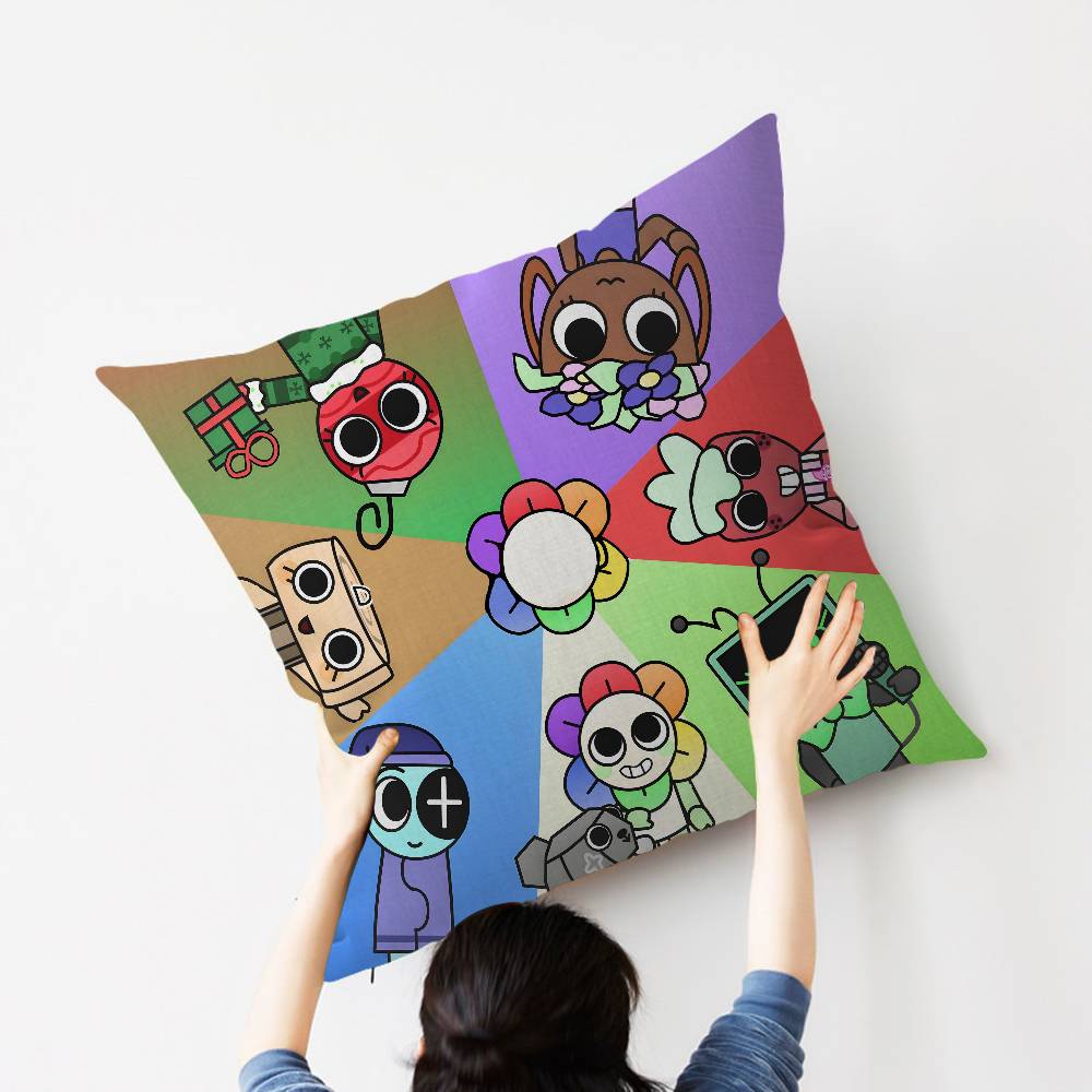 D-Dandys WorldS Cartoon Pillow Gifts Home Office Furnishings Bedroom Sofa Car Cushion Cover case 45x45cm