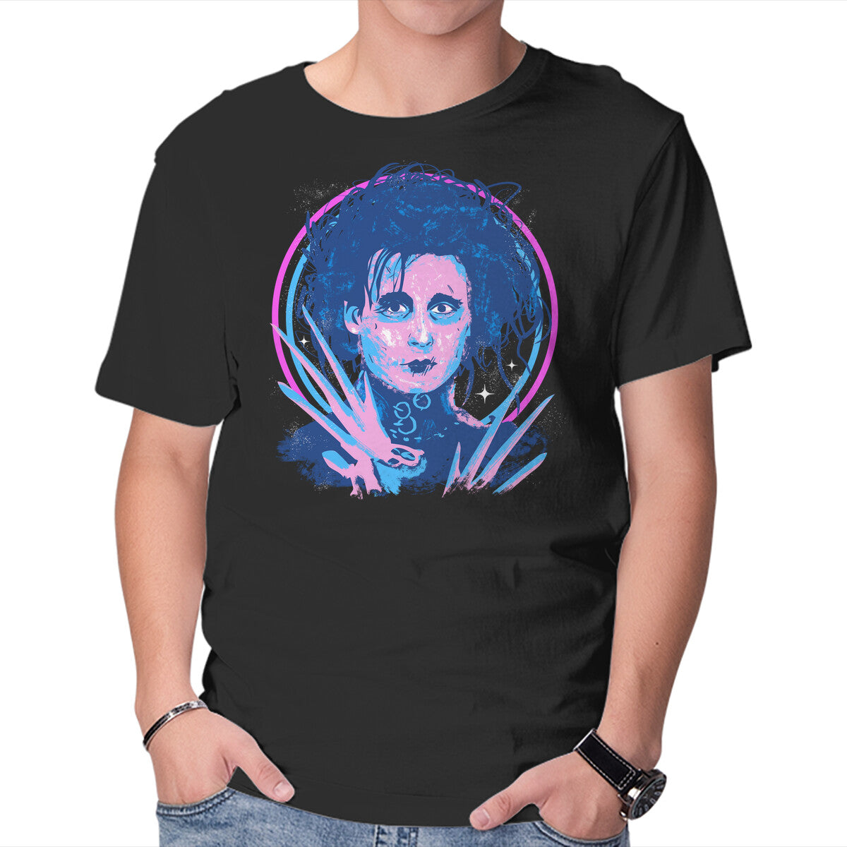 Unisex Crew Neck T-Shirt Edward Is Special Graphic Short Sleeve Casual Tee XXXXL