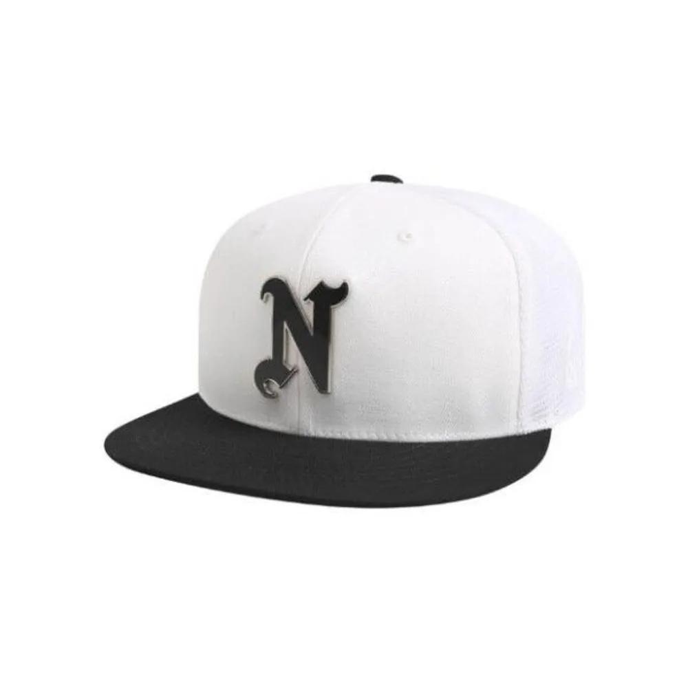 [NBA] M Cap KQC N255AP612P-WH NYK Metal Mesh Trucker Snapback FREE