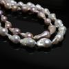 1String, Luxury Natural Shell Mother of Pearl Beads, 12-15mm, Baroque Irregular Loose Spacer Beads for Jewelry Making DIY, Women Wedding Crafts 36cm