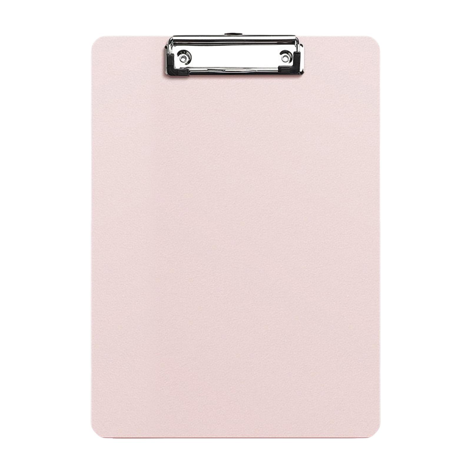 

Clip Board 12x8.8Inch Clipboard Document Holder with Hanging Hook for Meeting Office School Classroom Cafe Restaurant розовый