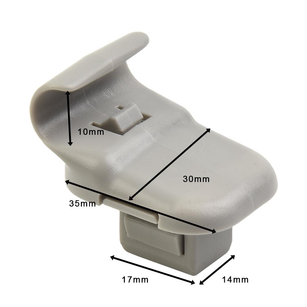 Klipsy do osłony przeciwsłonecznej LC62-69-261B-30 LC62-69-261B-75 Plastik