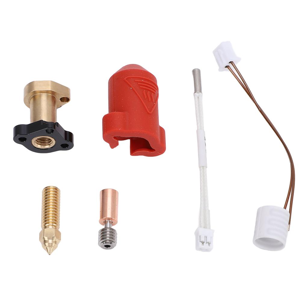 Extruder Hotend Kit Ceramic Heating Block Assembly for K1 Maximum 3D Printer 320℃ Temperature Resist