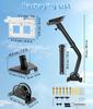 PAHTTO Starlink Gen 3 Mount 28.3-inch Adapter 2-in-1 Router Satellite Dish Wall Roof Evas Mount Kit All-metal 360-degree Rotatable Pole