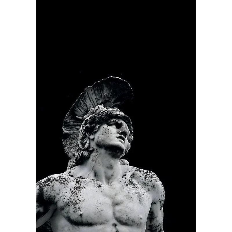 Modern Abstract Greek Statue Poster Zeus Plaster Sculpture Art Canvas Painting David Art Prints Wall Picture for Living Room