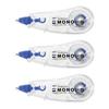 Tombow Pencil MONO CC Correction Tape (Mini Size - High Adhesion Tape) 6mm, Disposable Type, 6m, 3-Pack KCB-327 (CT-CC6×3)