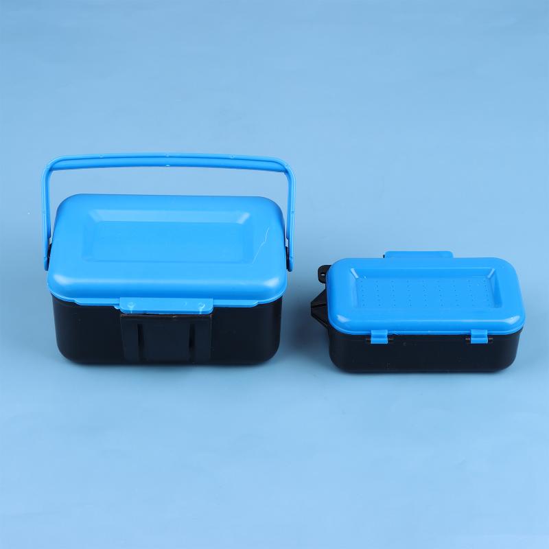 Tragbare Angelköderbox Köderbox Lebendköder Haken Regenwurm Transportbox Hüft-Angelkasten Für Outdoor Angeln Köderbox