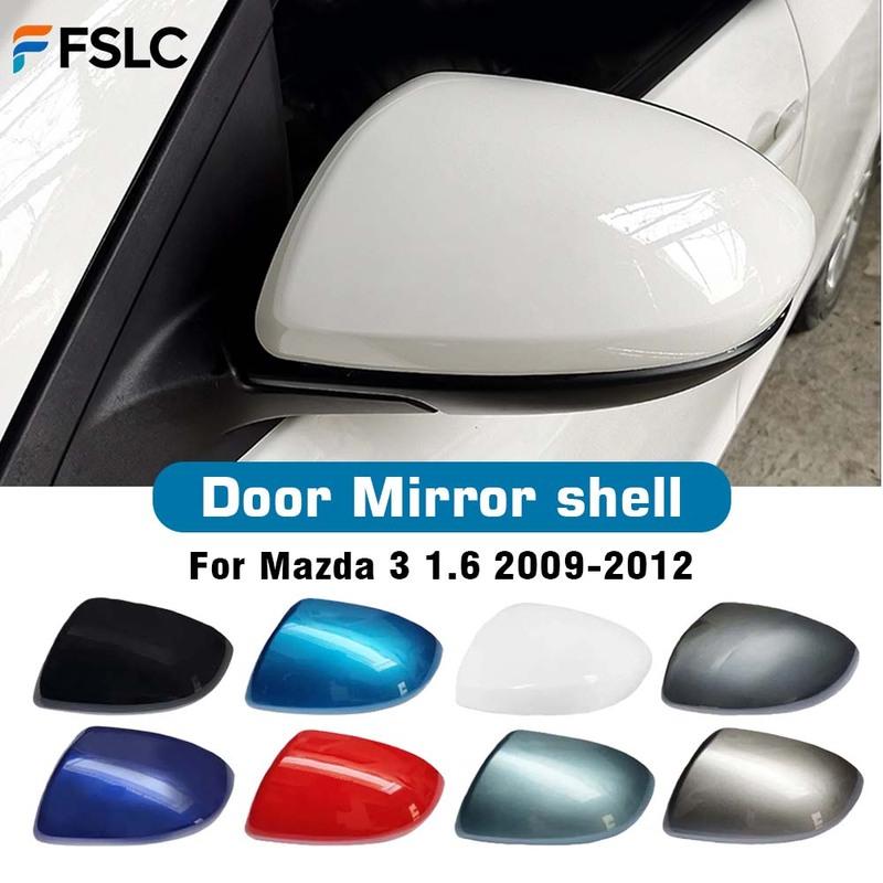 Protective Cover Door Mirror Shell For Mazda 3 1.6 2009 2010 2011 2012 Car Rearview Accessories Replace Stylish Gray Black Red