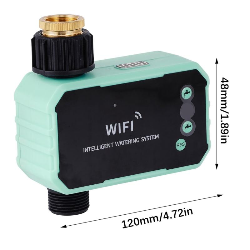 WIFI Water Timer 3/4inch Outputs Garden Water Timer Automatic Irrigation/Easy to Operate Irrigation Controller