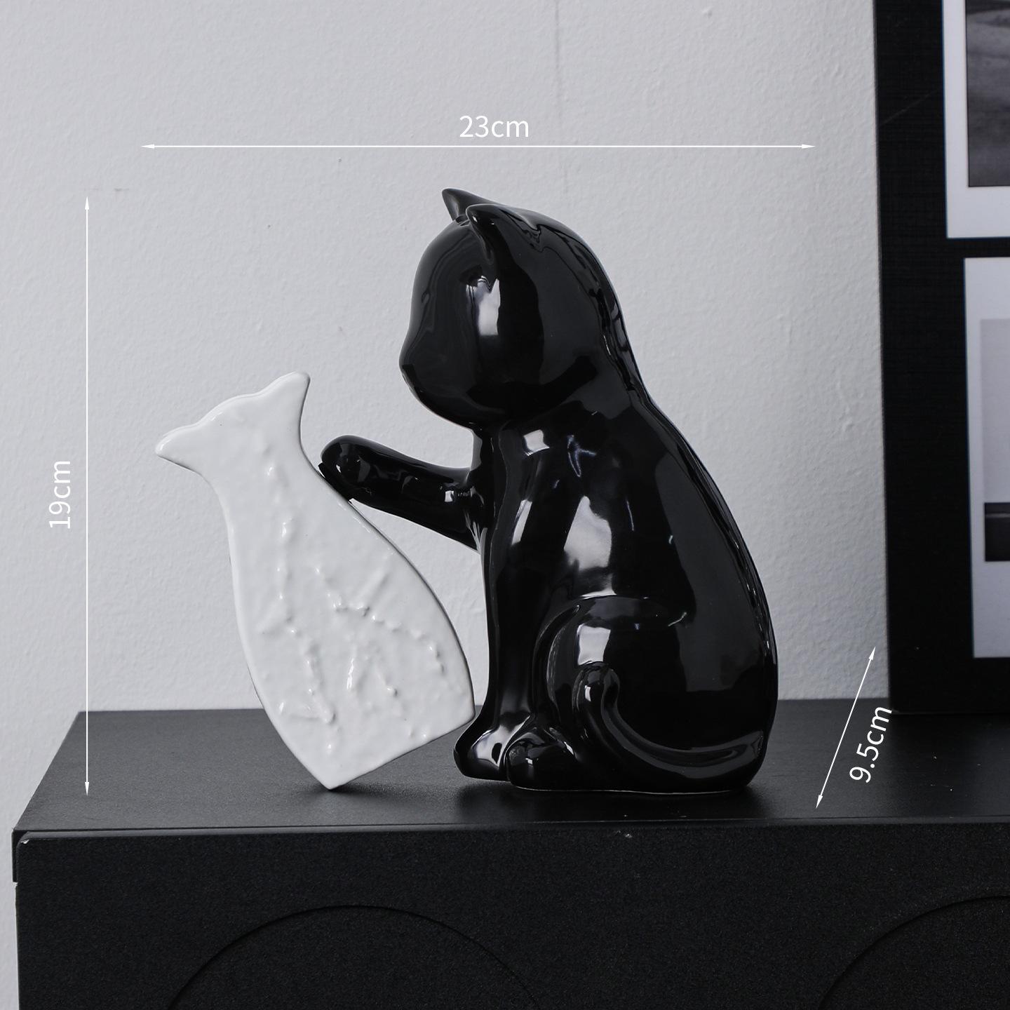 Маленький Размер Милый Кот Цветочная Композиция Креативная Ваза Украшение Гостиная Цветочная Композиция для Дома Офиса Подарок на День Рождения