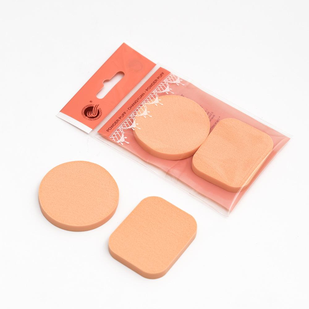 Round BB Cream Powder Puff Wet and Dry Use Sponge Cushion Puff Foundation Makeup Tool