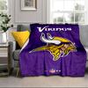 Vikings Team Spirit Portable Blanket/Soft Blanket Bedding Blanket Suitable for Travel Camping Living Rooms Offices Sofas Fan Gifts