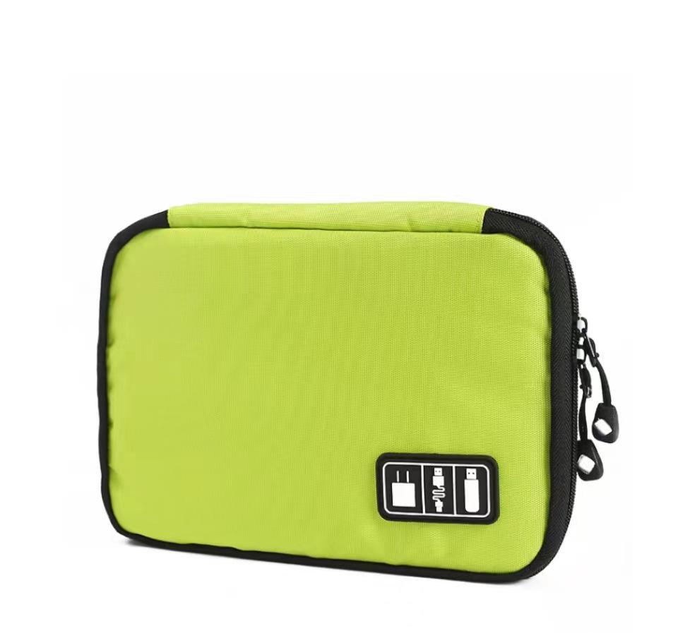 Custom Logo Digital Accessories Organizer Bag - Large Capacity for Cables, SD Cards, Earphones