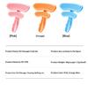 Eco-friendly Soft Silicone Pet Brush with Handle Multifunction Catss Comb for Message Floating Hair Cleaning Pet Grooming Tool