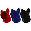 Verdickter Nackenwärmer Schal mit Ohrenschutz Verstellbare Ohrenschützer Abdeckungen für Kleintiere Welpen Mittel bis Groß