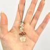 Ice Transparent Star Flower Pendant Sweet and Cute Bag Decoration Mobile Bag Pendant Beaded Phone Charm Mobile Phone Strap
