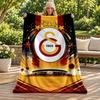 Galatasaray blanket Flannel Blanket Soft Cozy Plush Throw for Sofa Bed Lightweight Home Decoration Gifts for Christmas various holidays