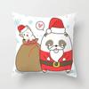 Christmas Elk Home Pillowcase Christmas Printed Bed Home Decor Cushion Cover Christmas Decorative Pillowcase