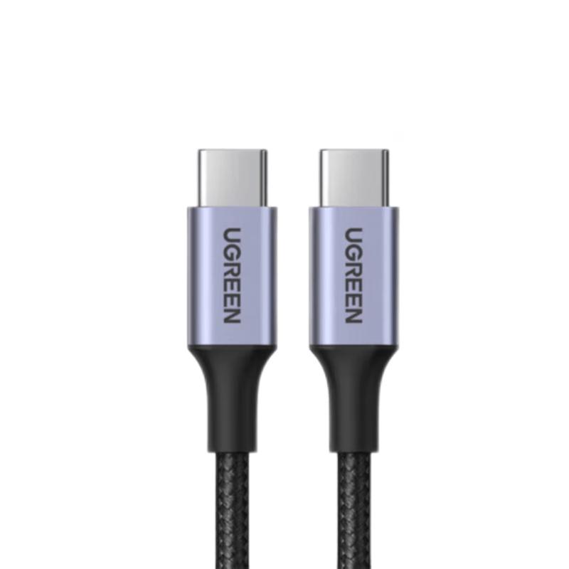 UGREEN Type-C to Type-C PD60W Fast Charging Cable, 2M