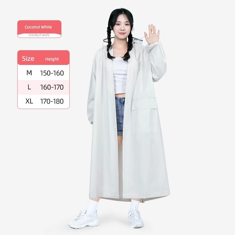 Raincoat Women's Long Full Body Rainproof Single Integrated Adult Outwear Electric Car Battery Car Special Poncho