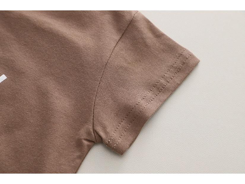 Boys' Cartoon Summer Sports Two-Piece Suit, Short Sleeve, 2023 for Small and Medium Children