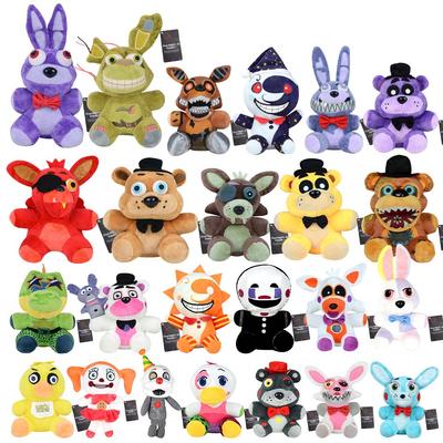 New Five Night At Freddy Fnaf Cute Plush Toys Doll Bonnie Bear Foxy Cartoon Stuffed Dolls Freddy Toys For Children Fans Gifts