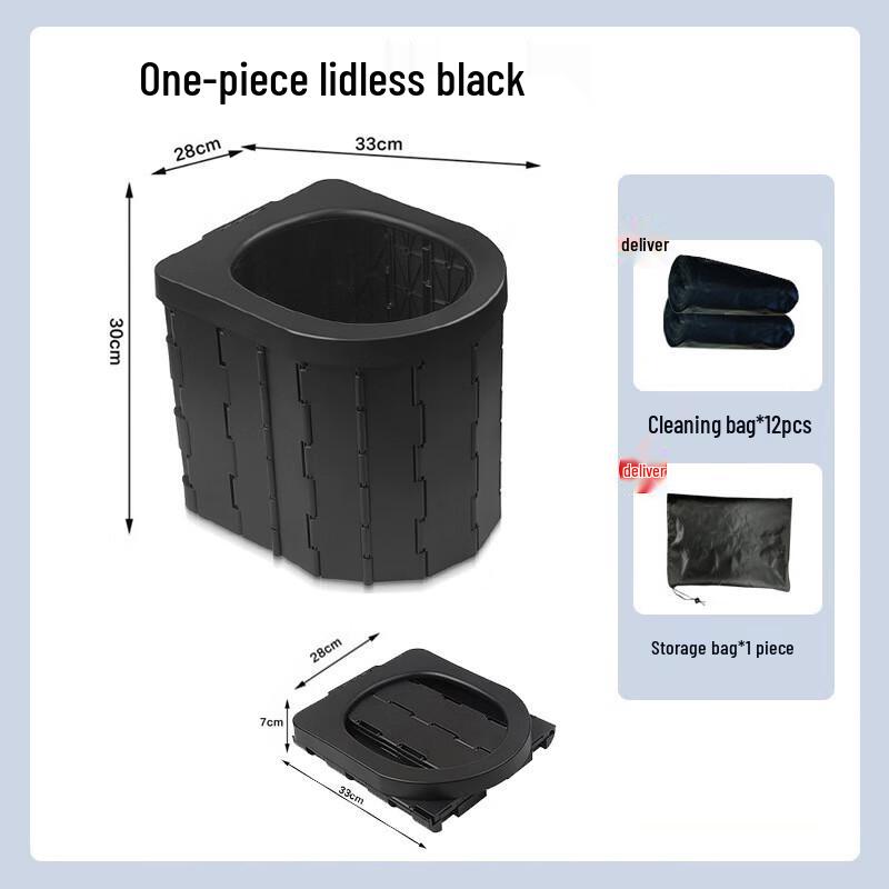 OEING Portable Outdoor Car Toilet One Size