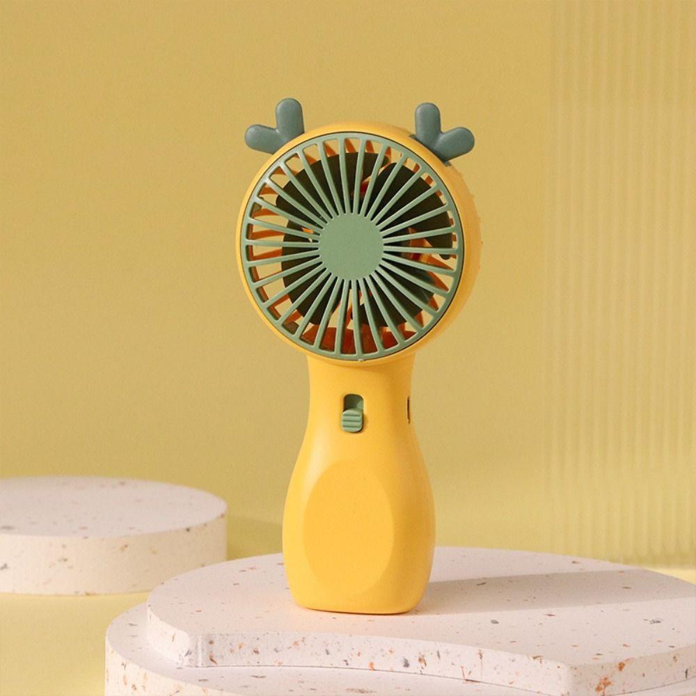 Rechargeable Electric Fan Summer Student Dormitory Desktop Fan Small Fan Handheld Fan Mini Fan