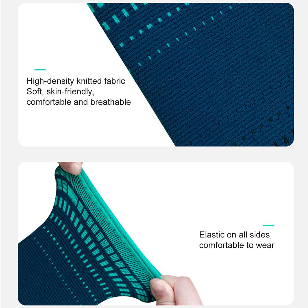 2 Stück Armband Nylon Gestrickt - Leicht, Elastisch & Atmungsaktiv - Herren, Damen - Für Schweiß, Sport, Übung, Training, Fitnessstudio