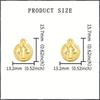 10 Piezas Medallas de San Benito Dijes Metal de Aleación San Benito Protección Desde DIY Joyería para Mujeres Hombres Fabricación de Regalos Llavero Colgante