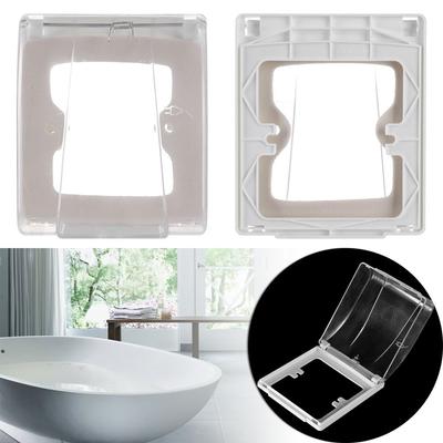 Fournitures de Salle de Bain Sécurité Enfant Cache-Prise Électrique Boîte Anti-éclaboussures Prises Protecteur de Prise