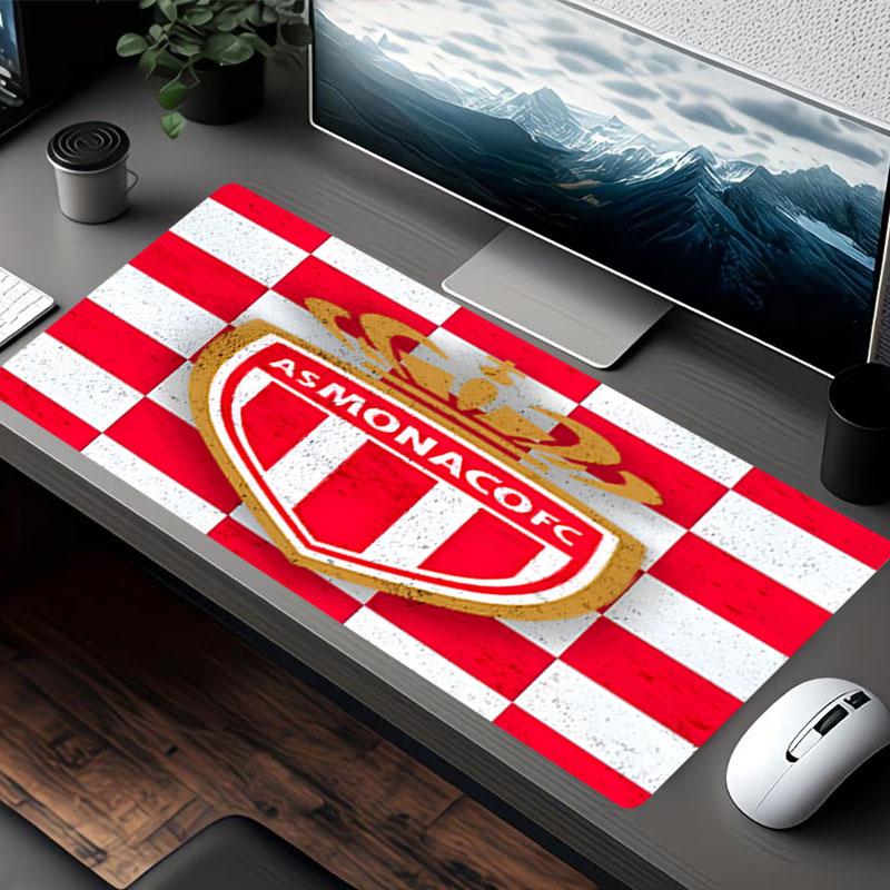 AS Monaco Print Mouse Pad, for Keyboard Pad Laptop PC Mat for Office Home Use, Desk Decor, Perfect Birthday Gift for Gamers